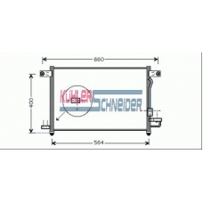 5220241 KUHLER SCHNEIDER Конденсатор, кондиционер