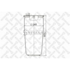90-48840-SX STELLOX Кожух пневматической рессоры