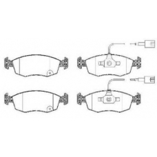 RA.0318.9 RAICAM Комплект тормозных колодок, дисковый тормоз