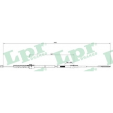 C0951B LPR Трос, стояночная тормозная система