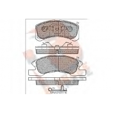 RB1701 R BRAKE Комплект тормозных колодок, дисковый тормоз