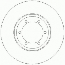 D2511 ROULUNDS Тормозной диск