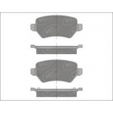 SP 494 PR SCT Комплект тормозных колодок, дисковый тормоз
