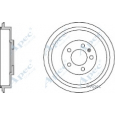 DRM9169 APEC Тормозной барабан