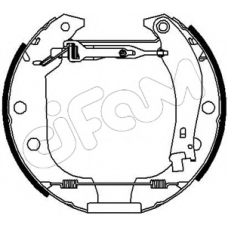 151-143 CIFAM Комплект тормозных колодок
