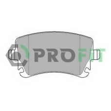 5000-1644 C PROFIT Комплект тормозных колодок, дисковый тормоз
