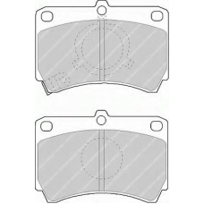 T0610694 RAMEDER Комплект тормозных колодок, дисковый тормоз