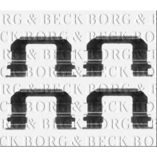 BBK1367 BORG & BECK Комплектующие, колодки дискового тормоза