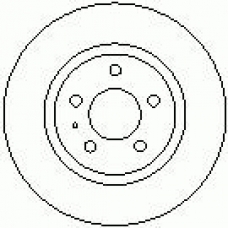 6442 10 KAWE Тормозной диск