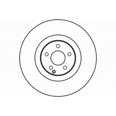 MDC1666 MINTEX Тормозной диск