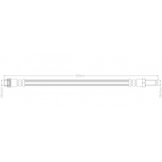 2243 REMKAFLEX Тормозной шланг