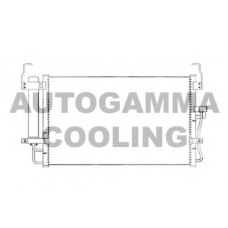 104100 AUTOGAMMA Конденсатор, кондиционер