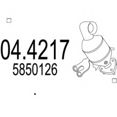 04.4217 MTS Катализатор