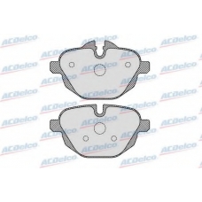 AC895181D AC Delco Комплект тормозных колодок, дисковый тормоз