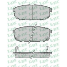 05P1370 LPR Комплект тормозных колодок, дисковый тормоз