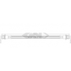 338554 SPIDAN Тормозной шланг