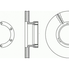 DCA1004.20 REMSA Тормозной диск