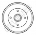 FBR965 FIRST LINE Тормозной барабан