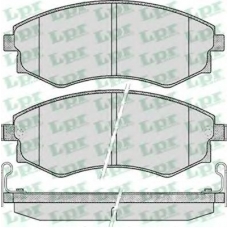 05P348 LPR Комплект тормозных колодок, дисковый тормоз