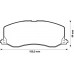 572217B BENDIX Комплект тормозных колодок, дисковый тормоз