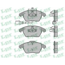05P866 LPR Колодки тормозные