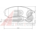37203 ABS Комплект тормозных колодок, дисковый тормоз