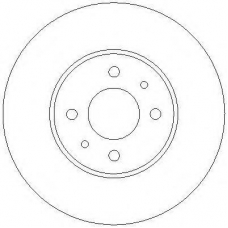 AC2104D AC Delco Тормозной диск