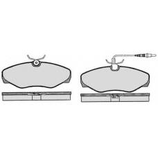 800.1 RAICAM Комплект тормозных колодок, дисковый тормоз