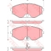 GDB3273 TRW Комплект тормозных колодок, дисковый тормоз