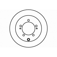 MDC1448 MINTEX Тормозной диск