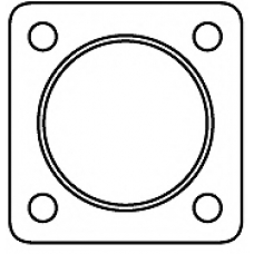 83 11 2086 HJS Прокладка, труба выхлопного газа