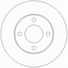D2107 ROULUNDS Тормозной диск