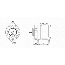 943356591010 MAGNETI MARELLI Генератор