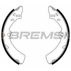 GF0916 BREMSI Комплект тормозных колодок