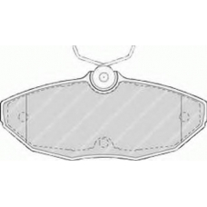 T0610205 RAMEDER Комплект тормозных колодок, дисковый тормоз