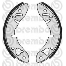 S 61 504 BREMBO Комплект тормозных колодок
