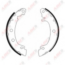 C0R012ABE ABE Комплект тормозных колодок