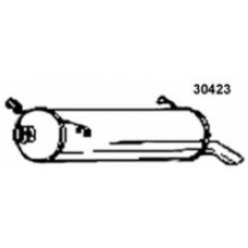 30423 MAPCO Глушитель выхлопных газов конечный