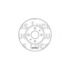 DF4019 TRW Тормозной диск