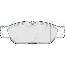 PAD1456 APEC Комплект тормозных колодок, дисковый тормоз