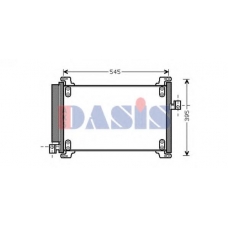 082044N AKS DASIS Конденсатор, кондиционер