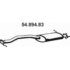 54.894.83 EBERSPACHER Глушитель выхлопных газов конечный