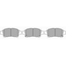 FBP-1211 FREMAX Комплект тормозных колодок, дисковый тормоз