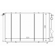QER1310 QUINTON HAZELL Радиатор, охлаждение двигателя