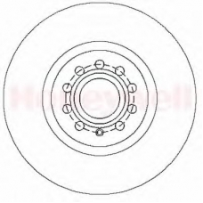 562387B BENDIX Тормозной диск