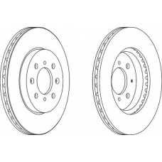 DDF1610C FERODO Тормозной диск