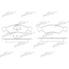 PBP365 PATRON Комплект тормозных колодок, дисковый тормоз