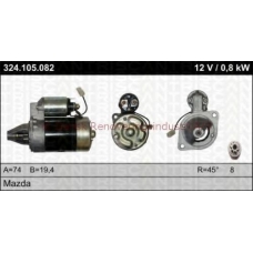 22-324-105-082 TRISCAN Стартер