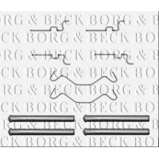 BBK1332 BORG & BECK Комплектующие, колодки дискового тормоза