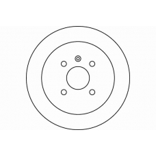 MDC1389 MINTEX Тормозной диск